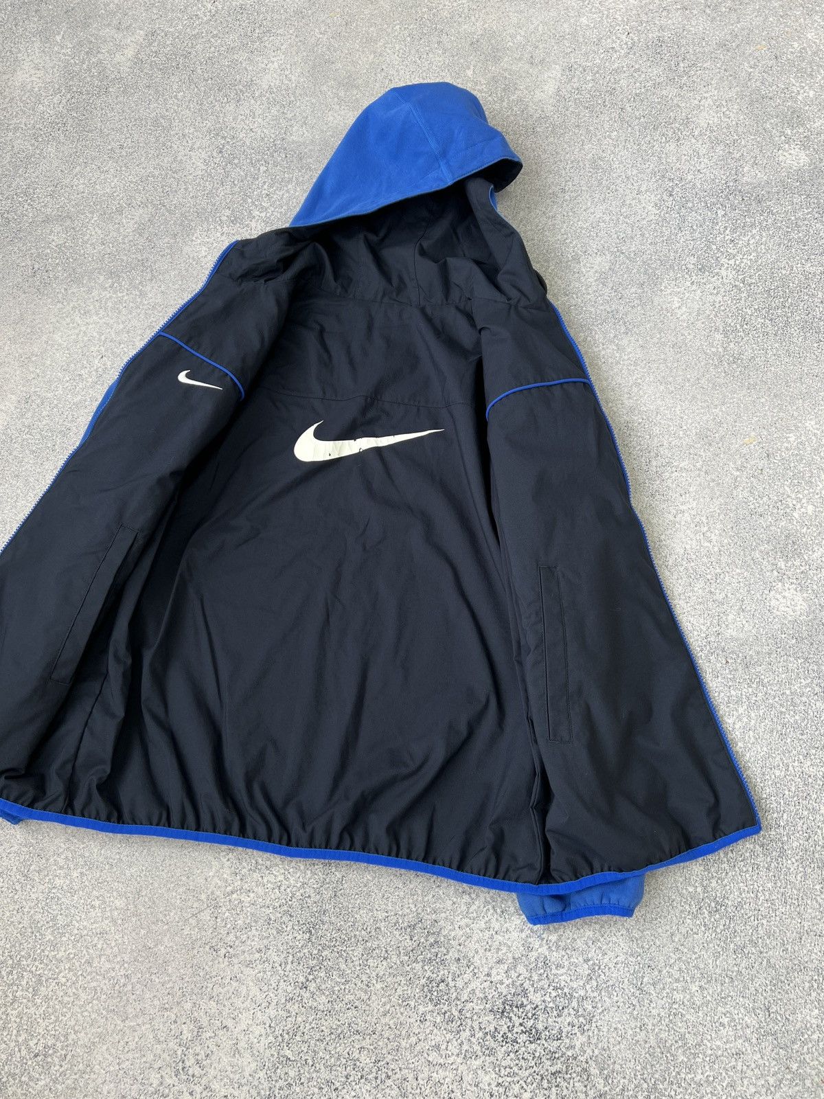 Nike × Vintage Vintage Nike two side zip up sweatshirt Size US XL / EU 56 / 4 - 7 Thumbnail