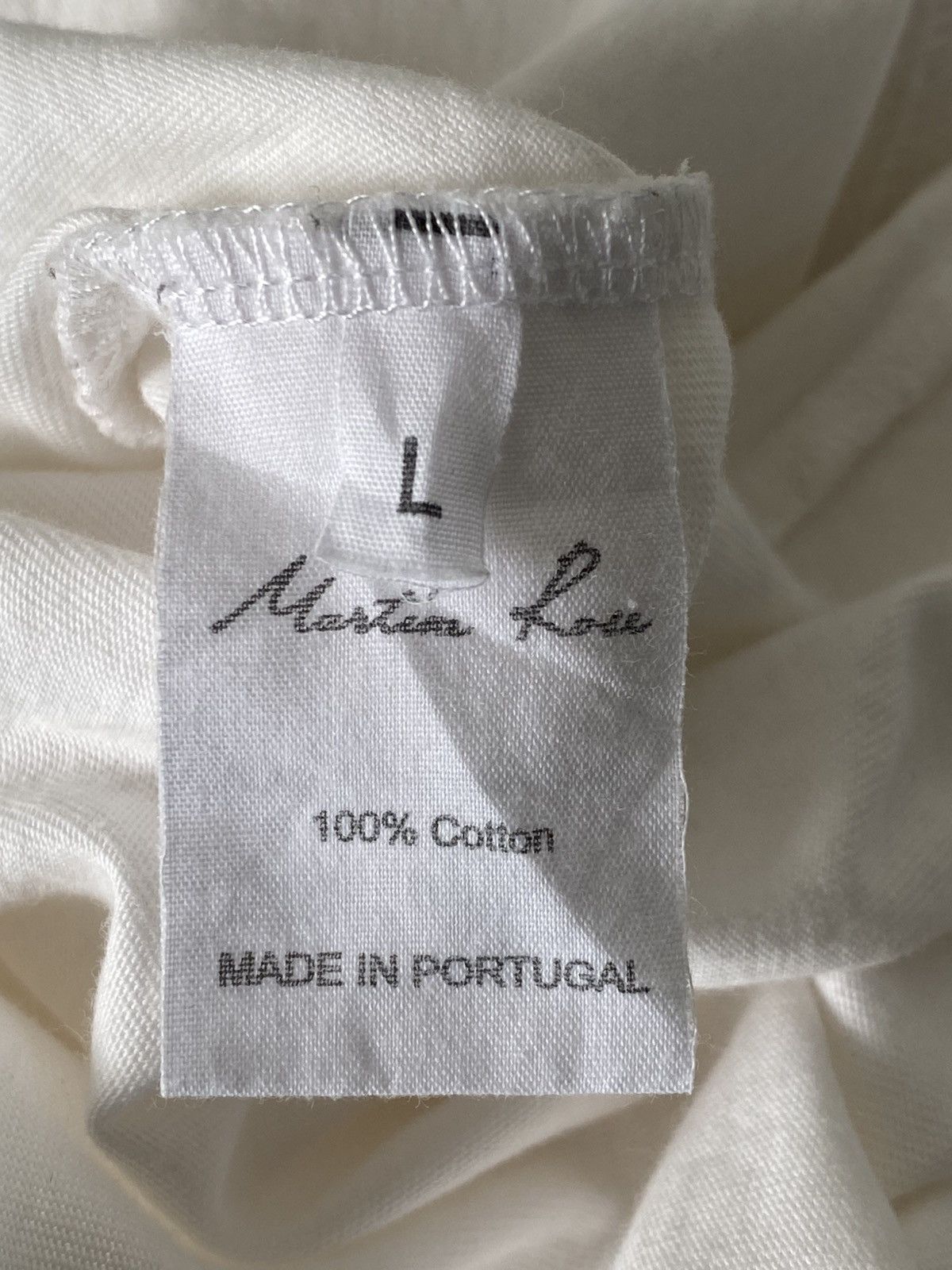 Martine Rose Original AW 90/91 Martine Rose Funnel Neck Longsleeve Tshirt Size US L / EU 52-54 / 3 - 4 Thumbnail