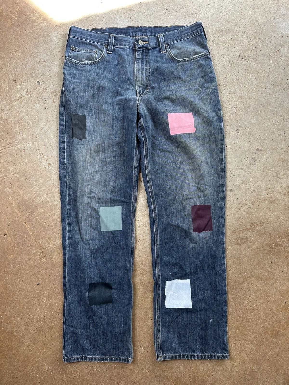 Carhartt × Vintage Custom Painted YKK Carhartt Size US 34 / EU 50 - 1 Thumbnail