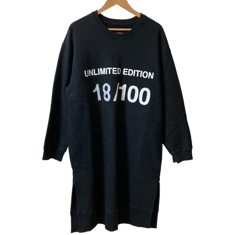 Maison Margiela MM6 Maison Margiela MM6 Maison Margiela UNLIMITED EDITION Long Sweat Dress Cotton Dresses S32CU0063 DUTY FREE for USA Size ONE SIZE - 1 Thumbnail