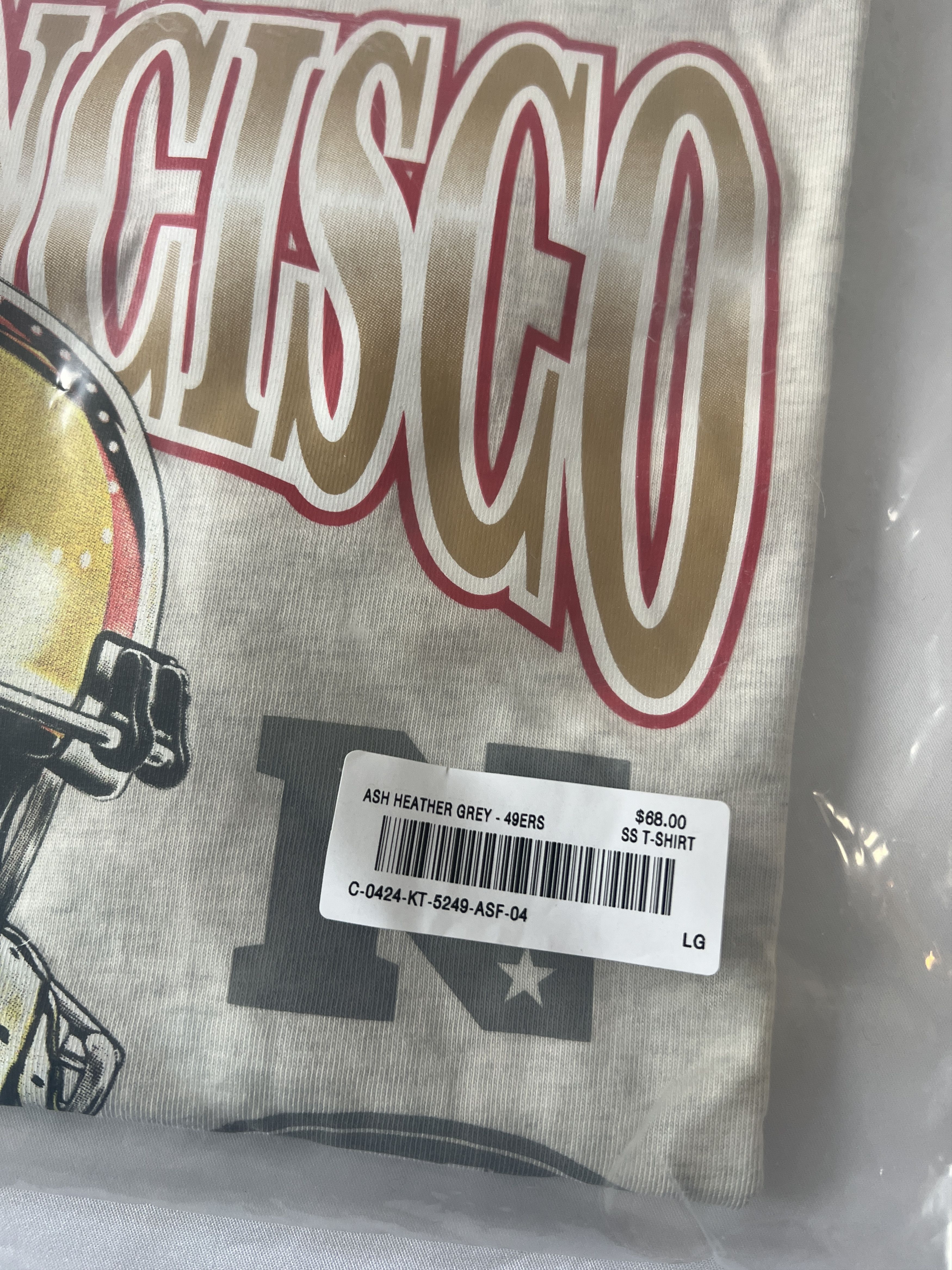 Drake OVO x NFL San Francisco 49ers Graphic Team T-Shirt Size US L / EU 52-54 / 3 - 6 Thumbnail
