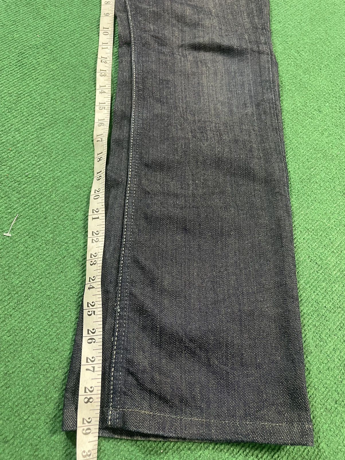 If Six Was Nine Jimmy Taverniti Flair Wide Leg Jeans Size US 32 / EU 48 - 13 Thumbnail
