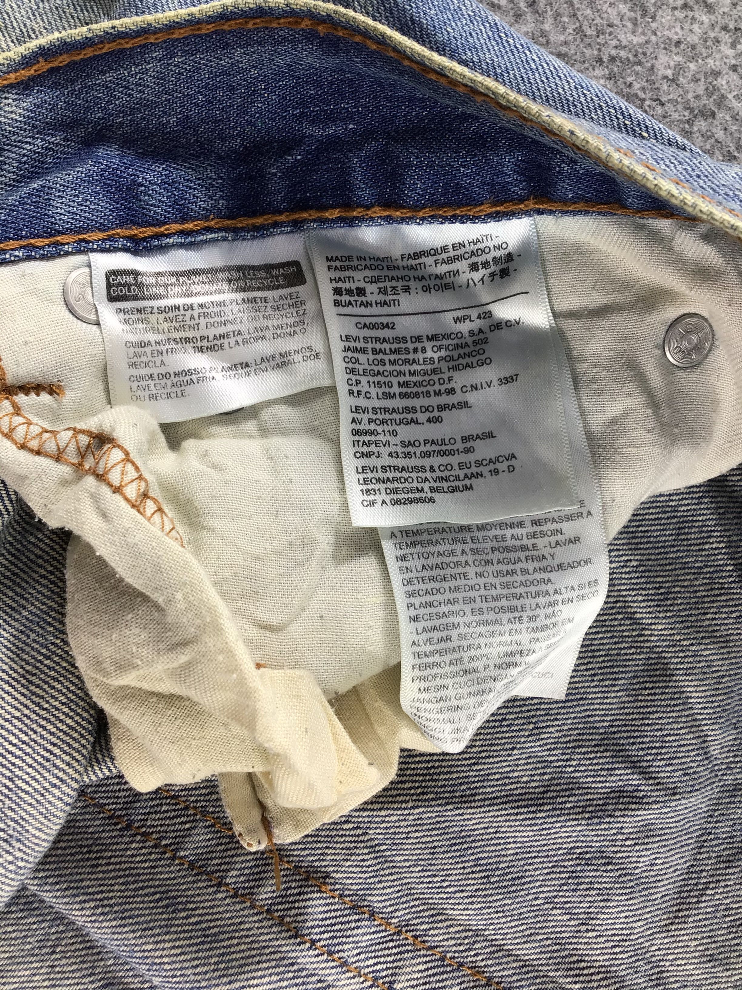 Levi's Vintage Levis 505 Jeans-J598 Size US 34 / EU 50 - 9 Thumbnail