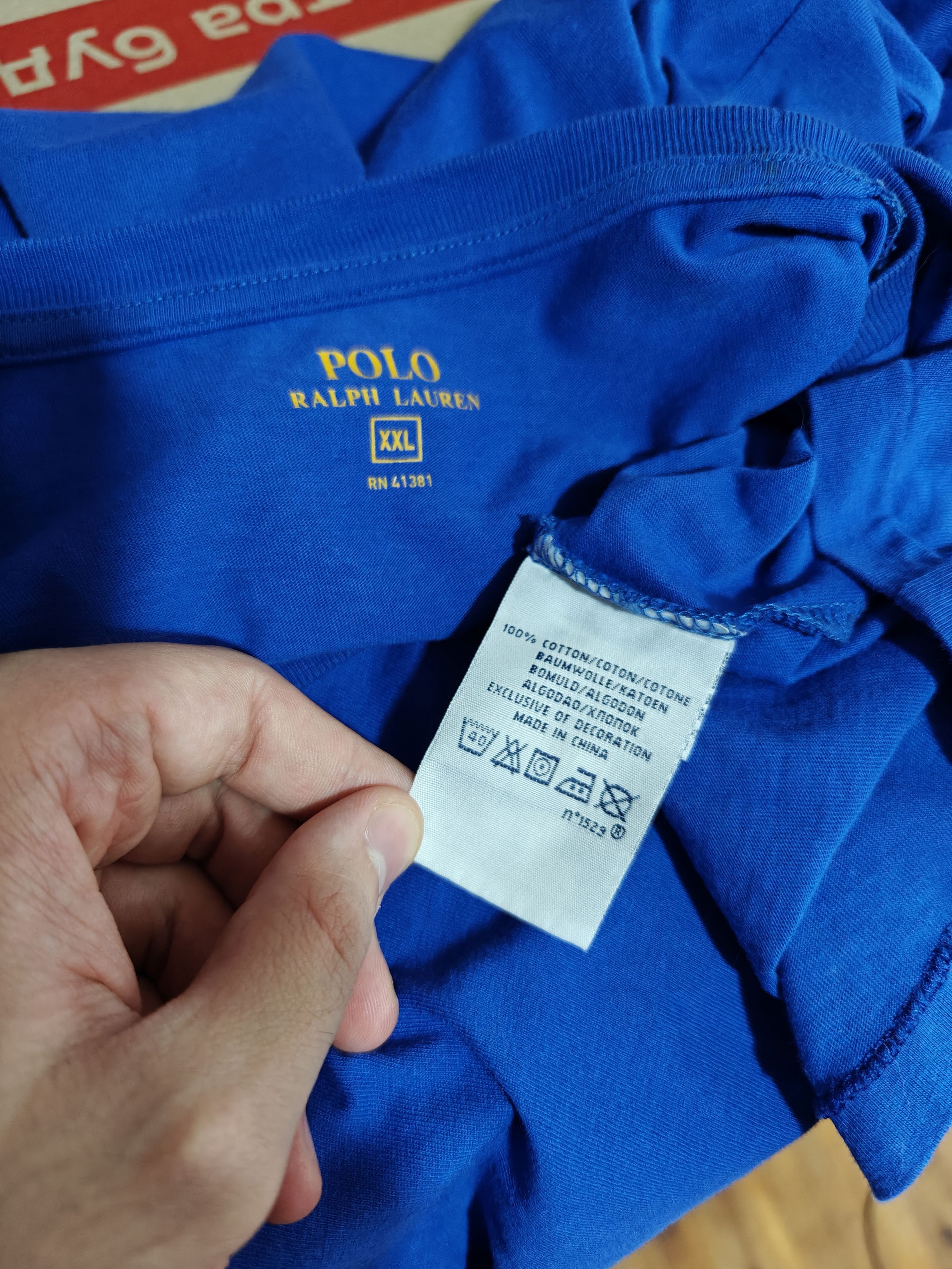 Polo Ralph Lauren Polo Ralph Lauren T-Shirt Small Logo Crewneck Blue XXL Size US XXL / EU 58 / 5 - 8 Thumbnail