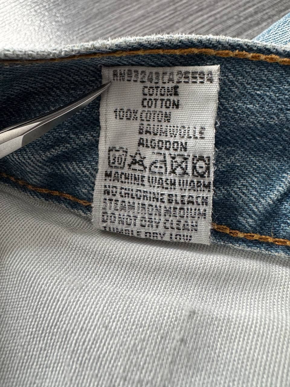 Diesel Vintage 2000's Diesel Distressed Jeans Dragon Embroidery Size US 32 / EU 48 - 11 Thumbnail