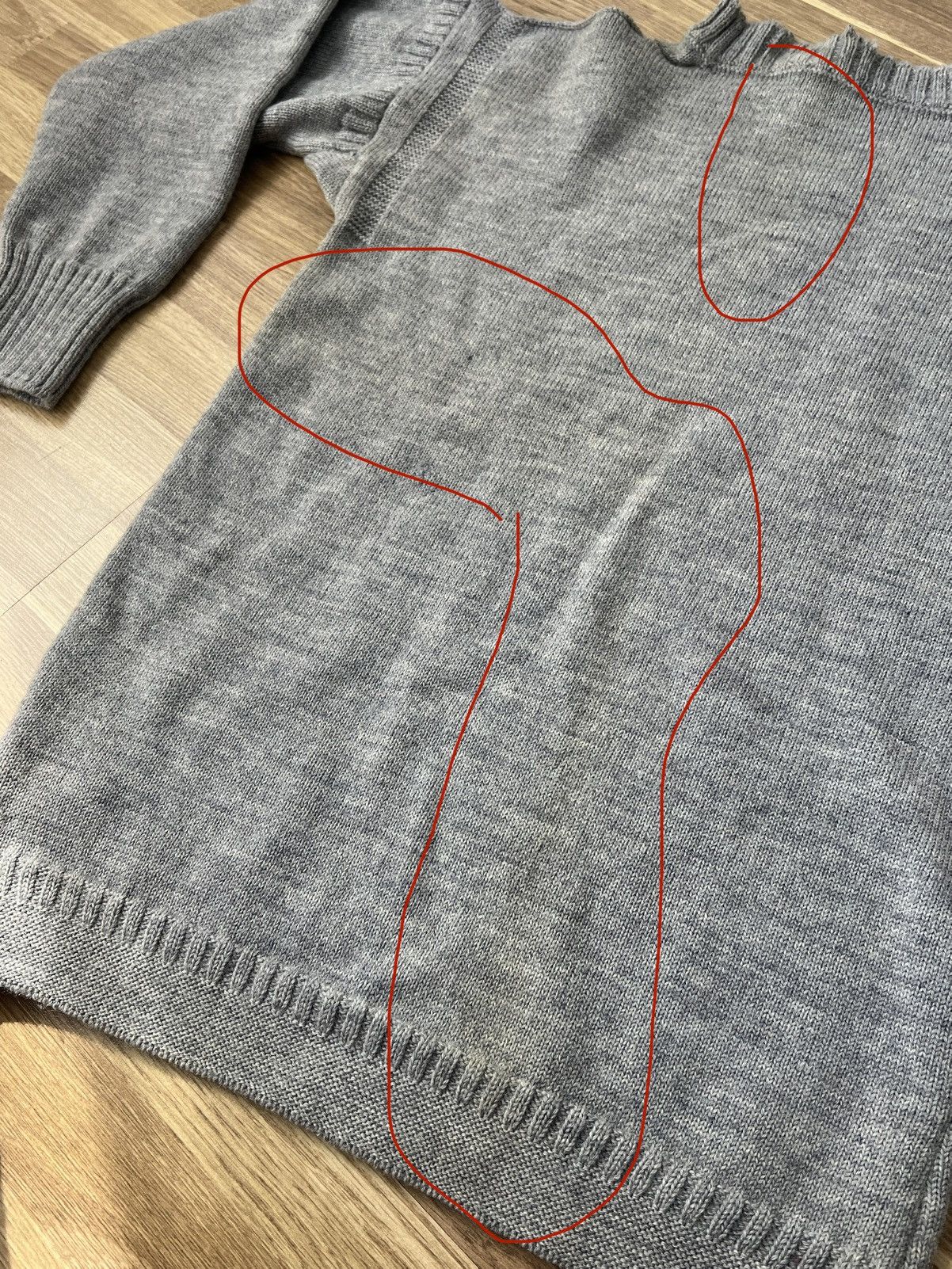 Le Tricoteur Guernsey Le Tricoteur Guernsey Jumper Gray British Wool Fisherman sM Size US M / EU 48-50 / 2 - 6 Thumbnail