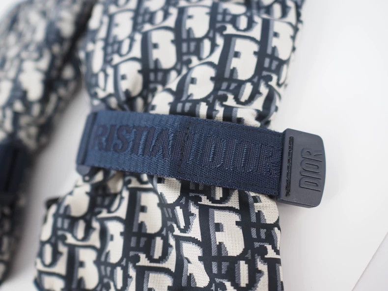 Dior DiorBlue full-print OBLIQUE ski gloves 2503-Nextarrow Size ONE SIZE - 4 Thumbnail