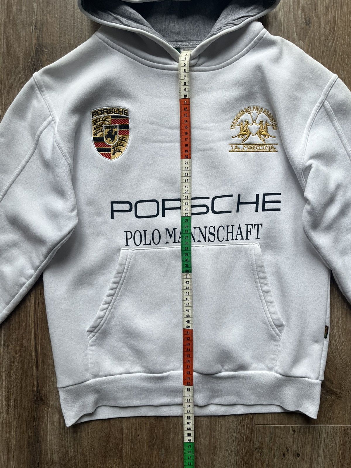 La Martina × Porsche Design Porsche x La Martina 🏎️ vintage racing hoodie Size US S / EU 44-46 / 1 - 9 Thumbnail