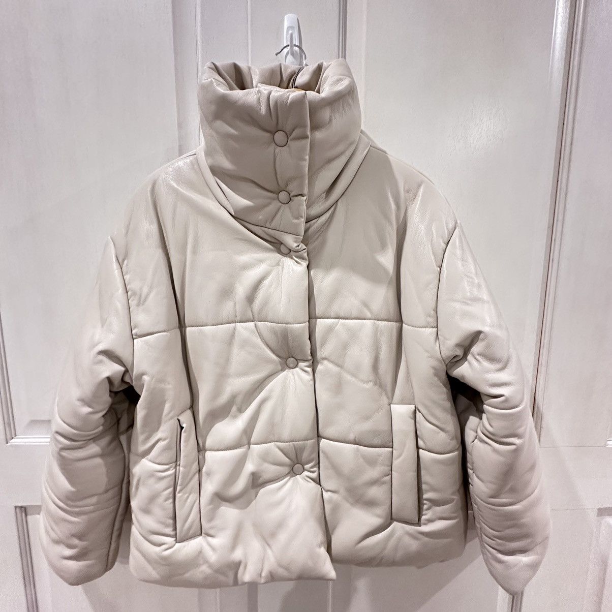 Nanushka Nanushka Hide Padded Faux Leather Jacket Size S / US 4 / IT 40 - 5 Thumbnail