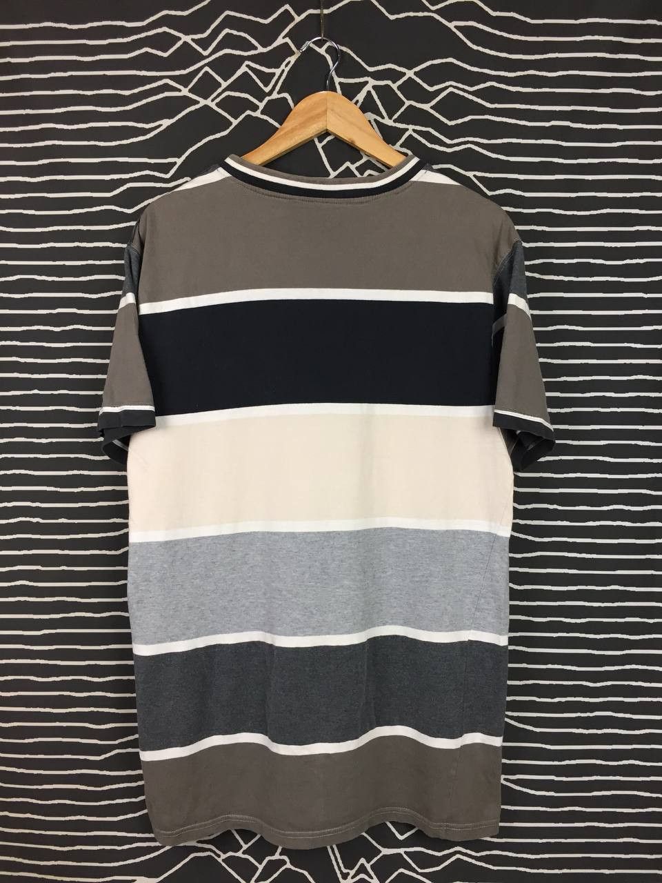 Enyce × Vintage ENYCE American Hip Hop Fashion Brand Striped Tee Size US M / EU 48-50 / 2 - 10 Thumbnail