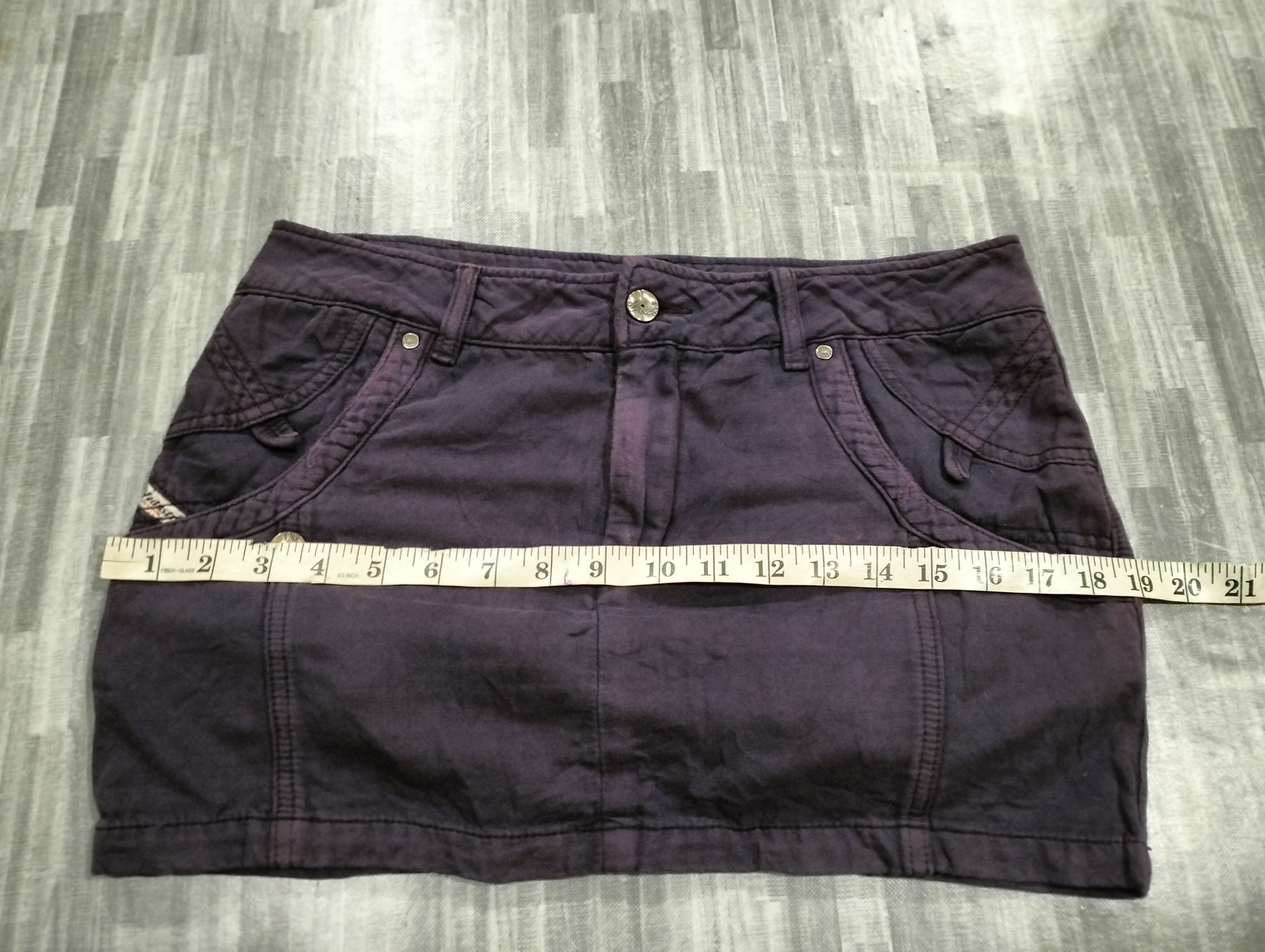 Diesel Diesel Mini Skirt Sunfaded Design Size 32" / US 10 / IT 46 - 18 Thumbnail