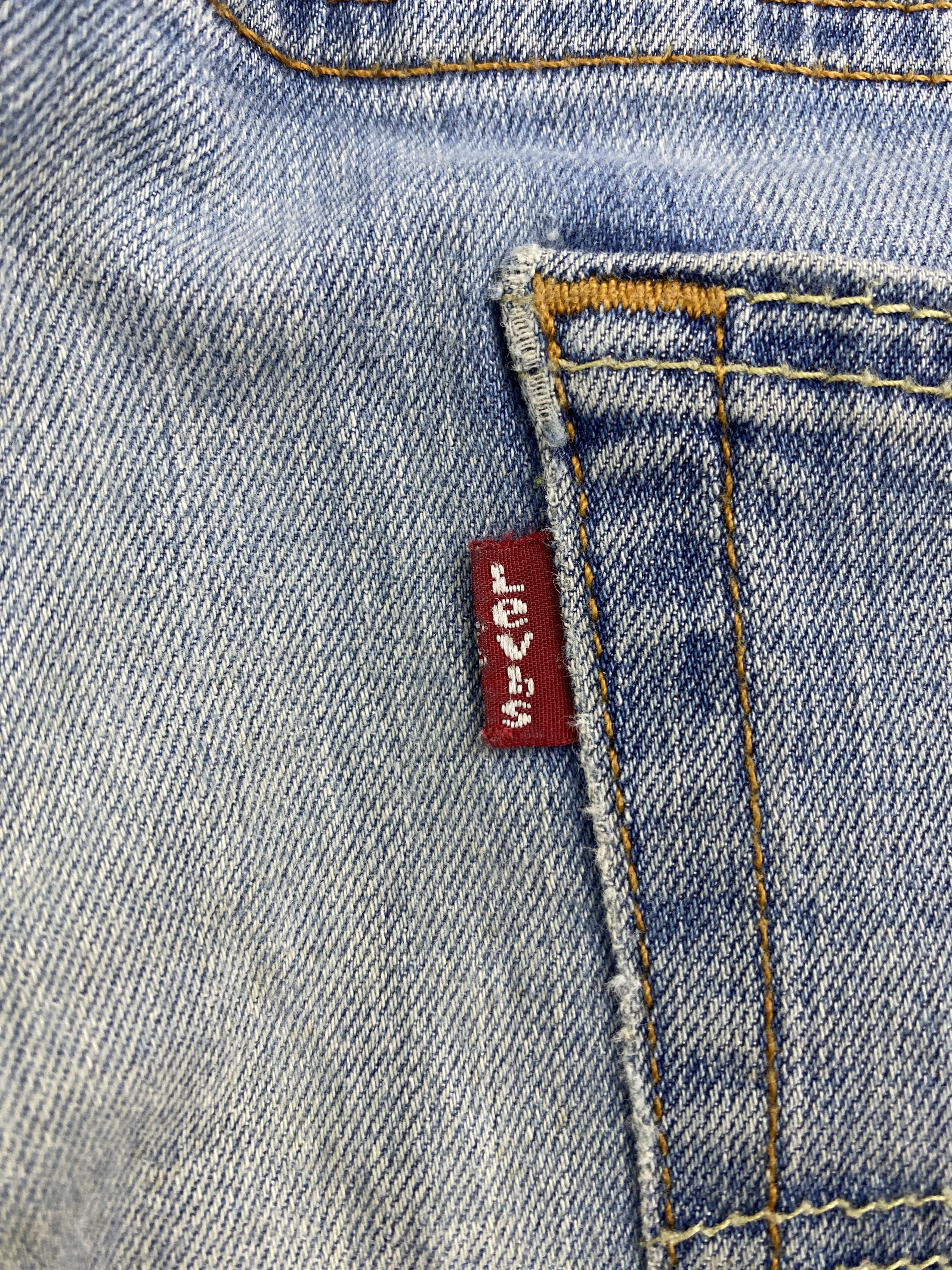 Levi's × Vintage Vintage Levis 541 Blue Faded Jeans Size US 35 - 6 Thumbnail