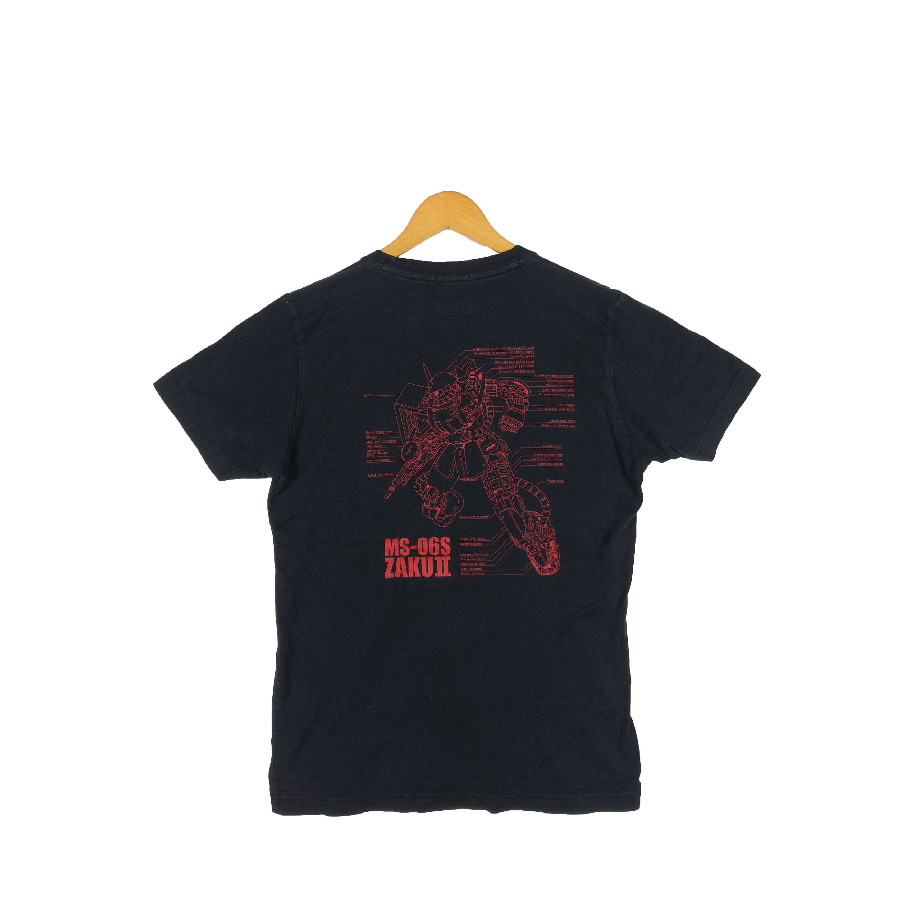 Anime Vintage Y2K Gundam T-Shirt Japanese Anime Hentai Cartoon Tee Size US M / EU 48-50 / 2 - 1 Thumbnail