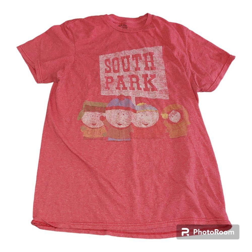 Designer CT692 South Park Red T-shirt Unisex M Size M / US 6-8 / IT 42-44 - 1 Thumbnail