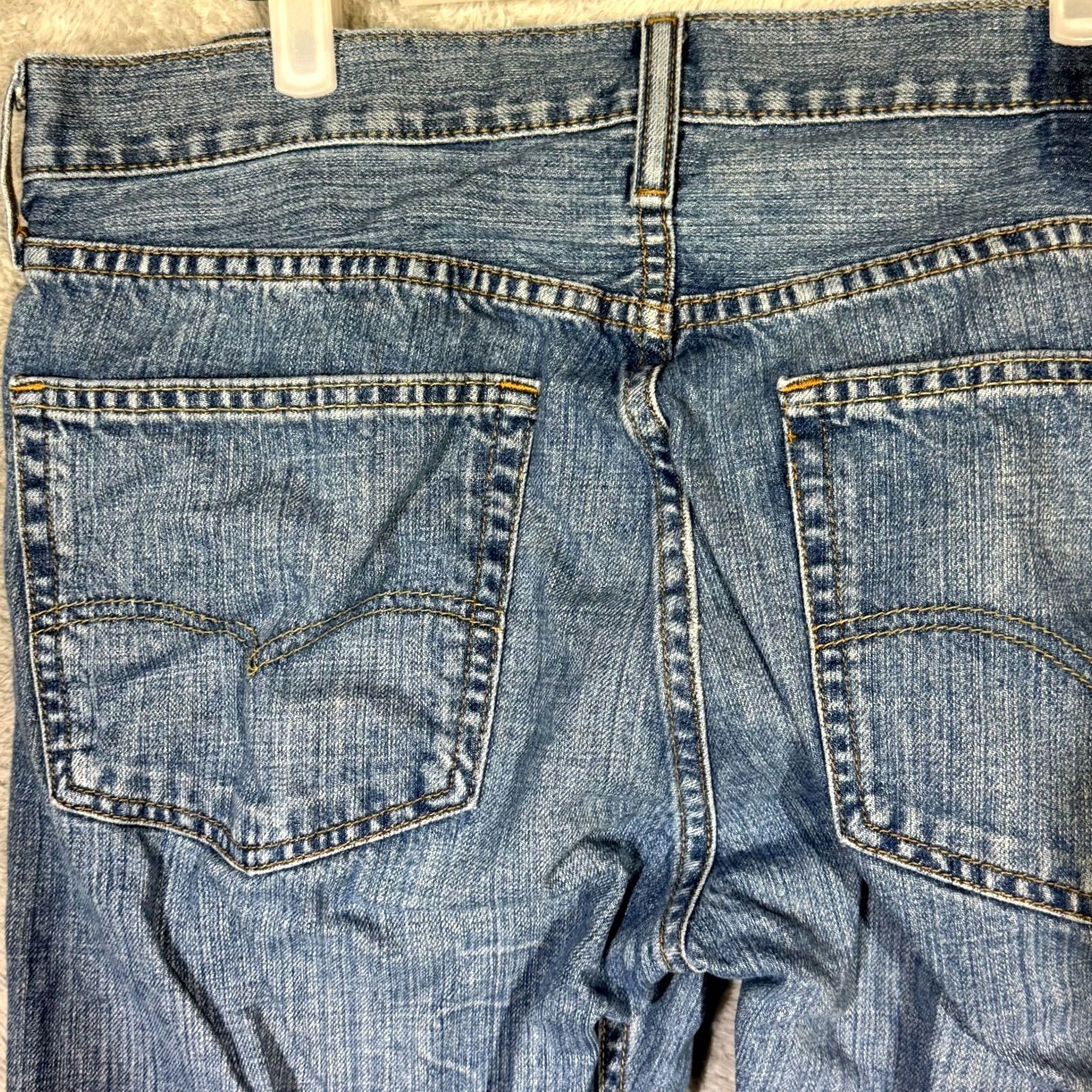 Levi's Levi’s 527 Jeans Bootcut Men’s 36x30 Blue Denim 100% Cotton Slim? Relaxed? Mid Rise Vintage: No Size US 36 / EU 52 - 6 Thumbnail