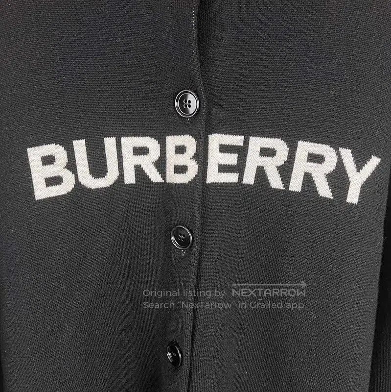 Burberry Burberry Black Wool Men's Knit Sweater. Size US M / EU 48-50 / 2 - 6 Thumbnail