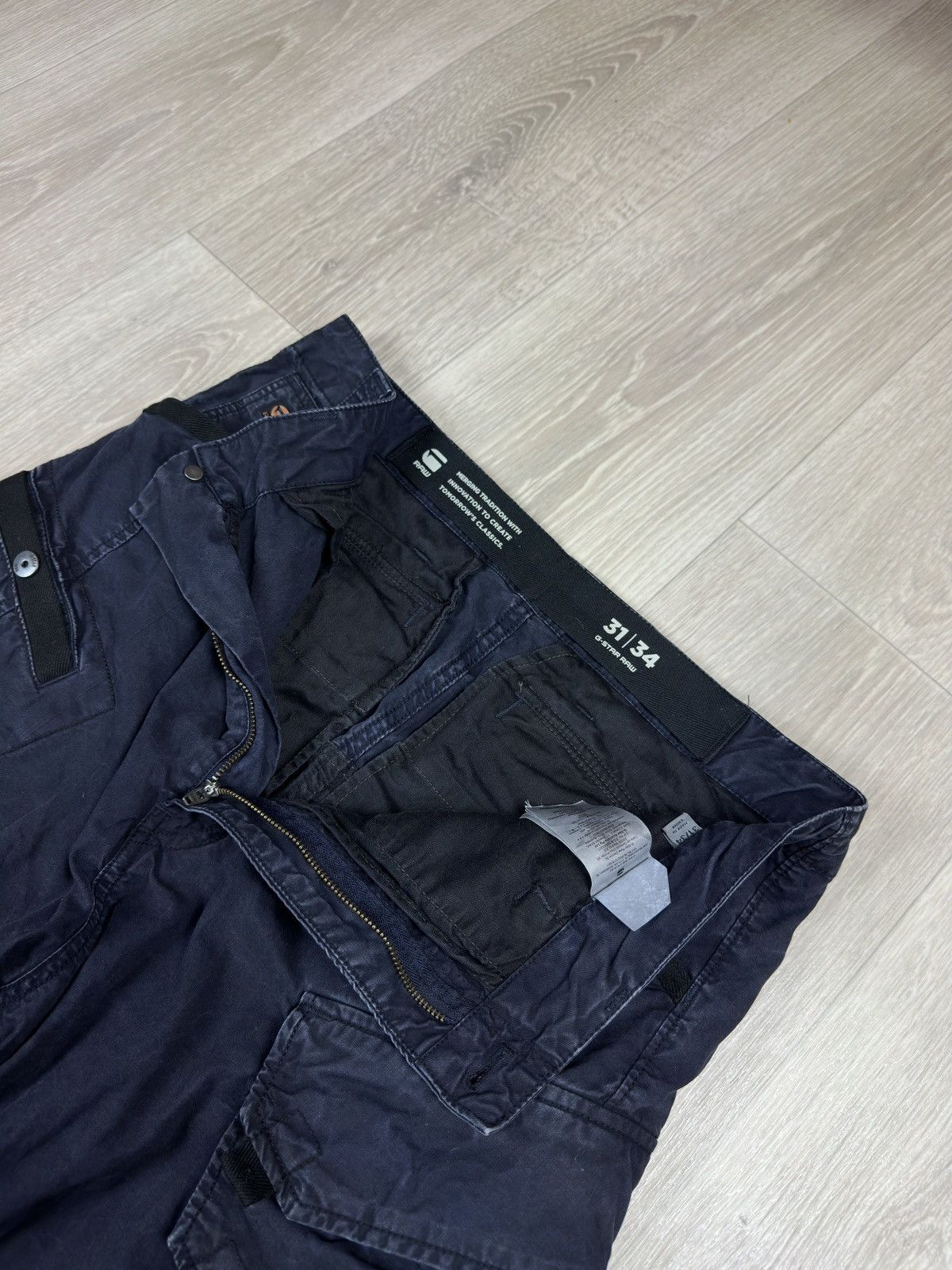G-Star G-Star Raw Rovic Zip 3D Regular Tapered Cargo Pants Size US 31 - 7 Thumbnail
