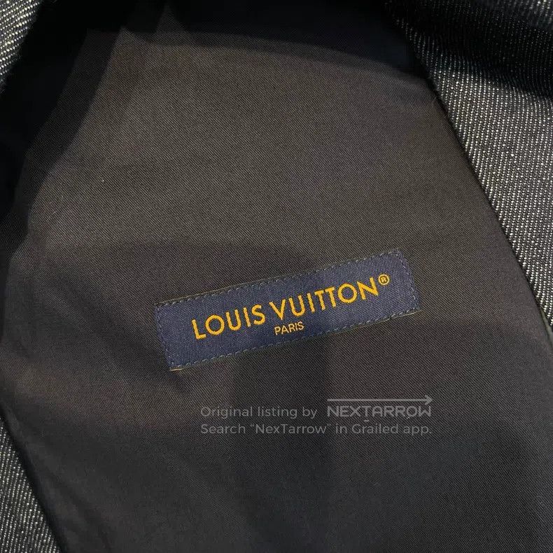 Louis Vuitton Louis Vuitton SS24 monogram logo embroidered denim shirt Size US S / EU 44-46 / 1 - 5 Thumbnail