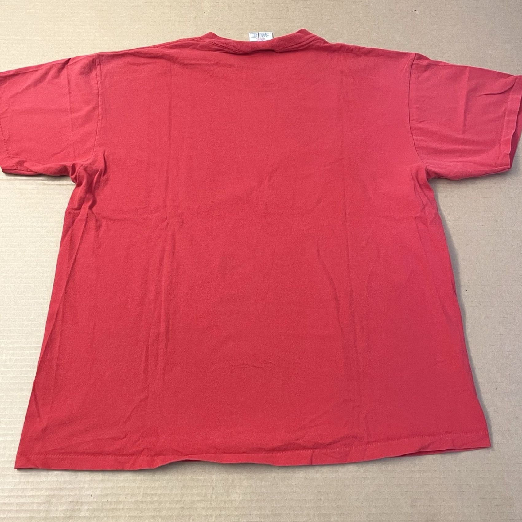 Vintage VINTAGE Daytona Beach Florida Shirt Adult Large Red Spell Out Ocean 90s Y2K Mens Size US L / EU 52-54 / 3 - 4 Thumbnail