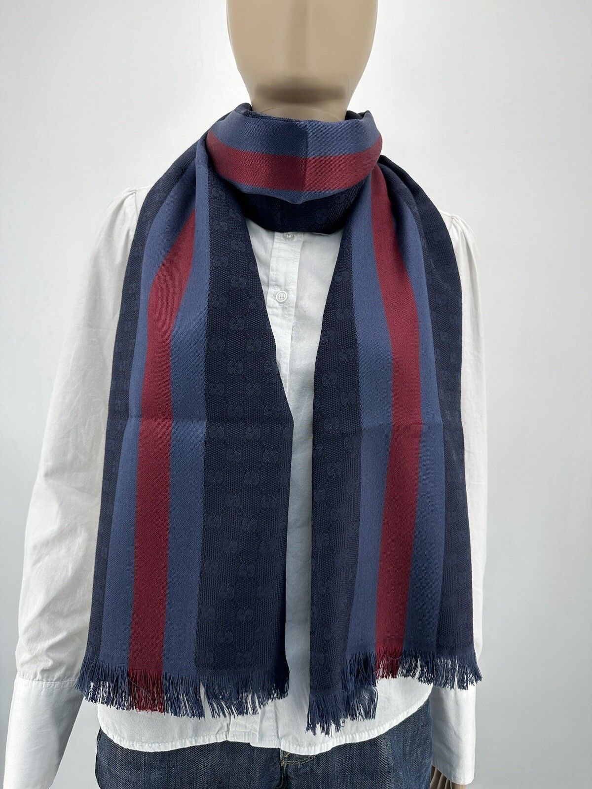 Gucci Size-35x180cm Scarves New Gucci Size ONE SIZE - 2 Thumbnail