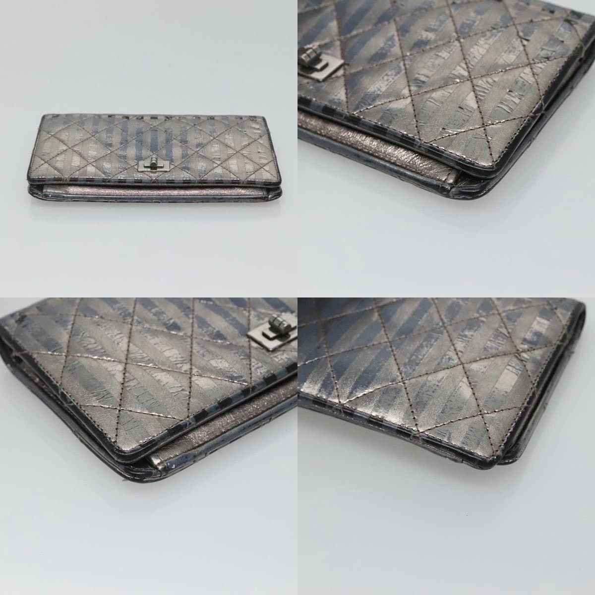 Chanel Chanel 2.55 Matelasse Long Wallet Size ONE SIZE - 4 Thumbnail