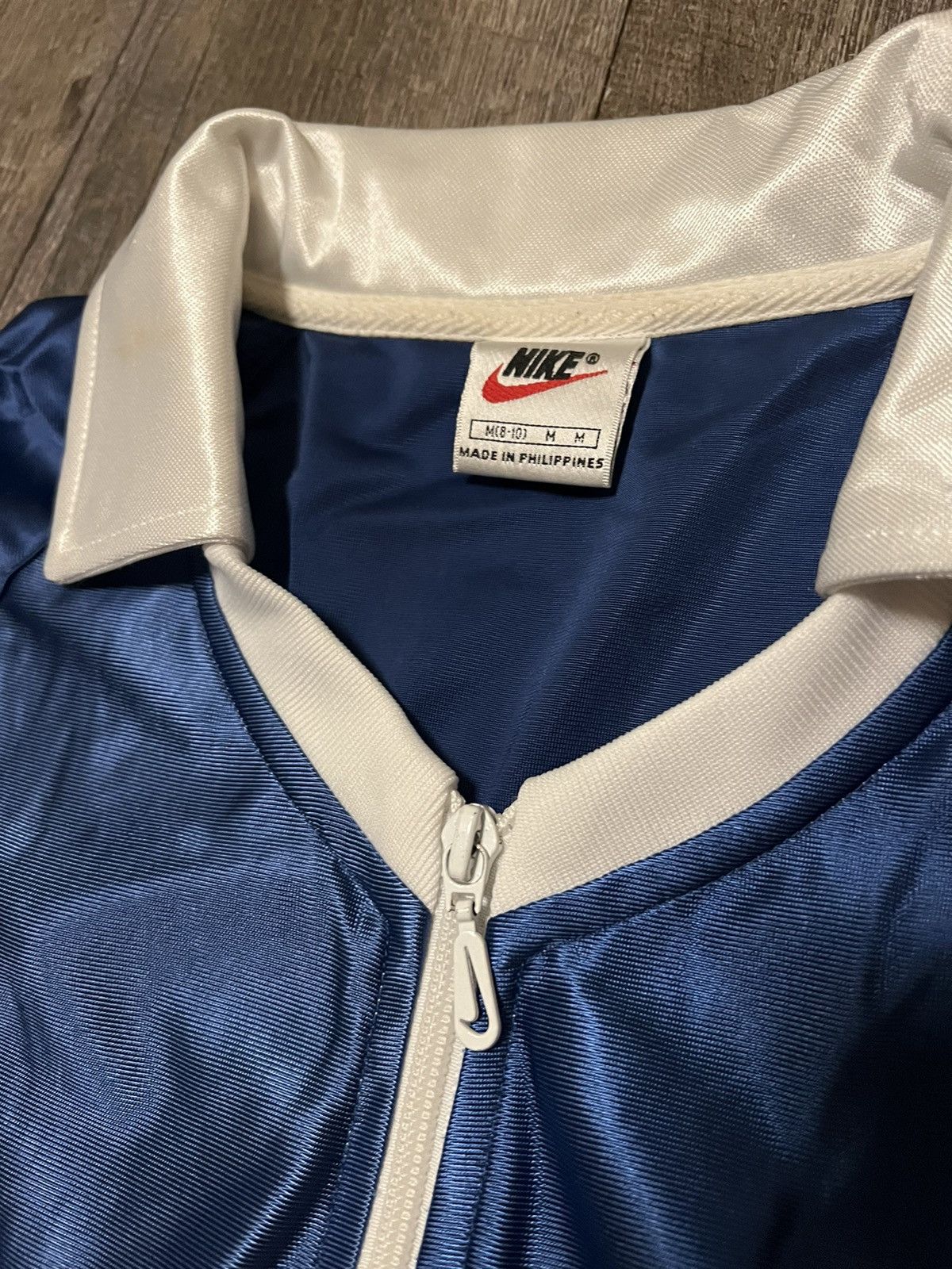 Nike × Vintage Vintage Nike Basketball Warm Up Jersey size Medium Size US M / EU 48-50 / 2 - 4 Thumbnail