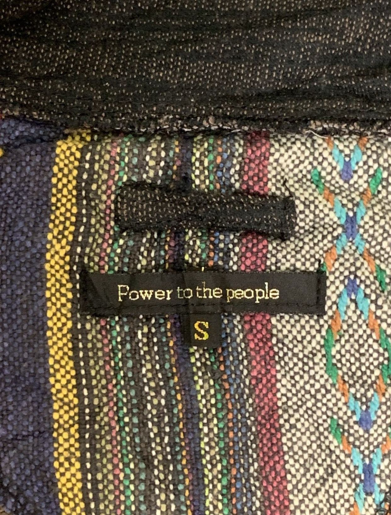 Japanese Brand Rare Design Power To The People Sweater Size US S / EU 44-46 / 1 - 5 Thumbnail