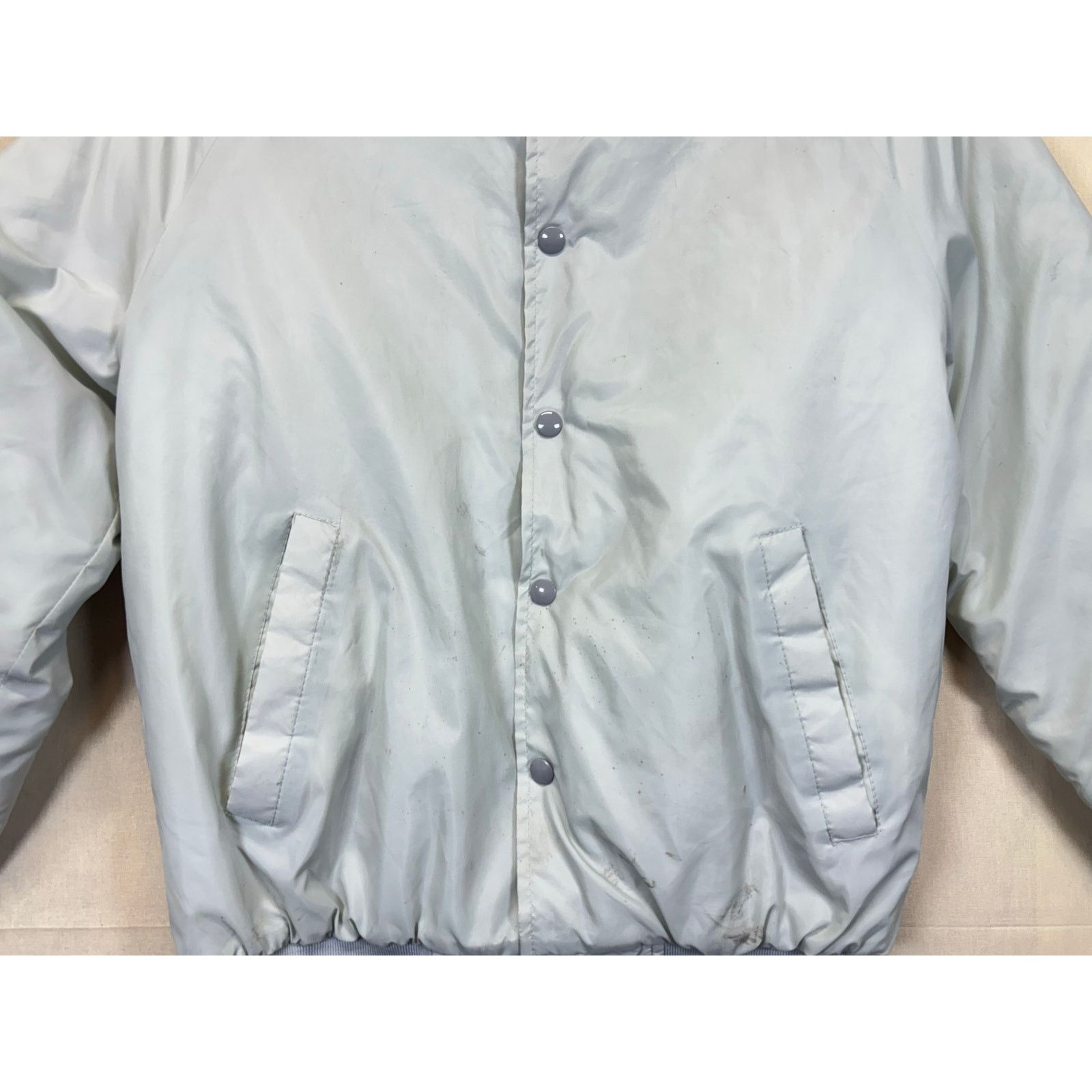 The Unbranded Brand Active Generation Satin Bomber Jacket USA Made Size US M / EU 48-50 / 2 - 13 Thumbnail