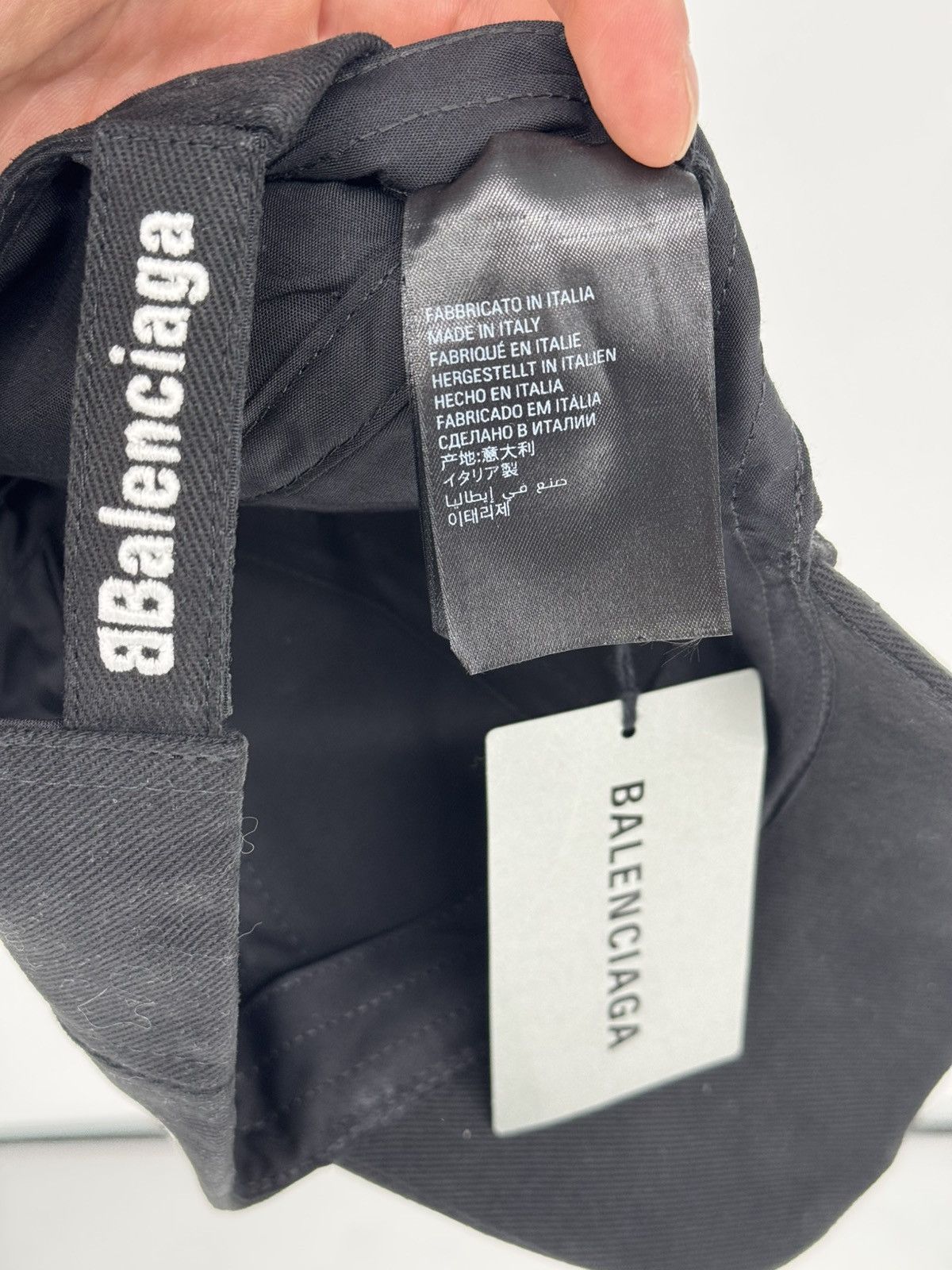 Balenciaga Balenciaga Baseball Cap Size ONE SIZE - 4 Thumbnail