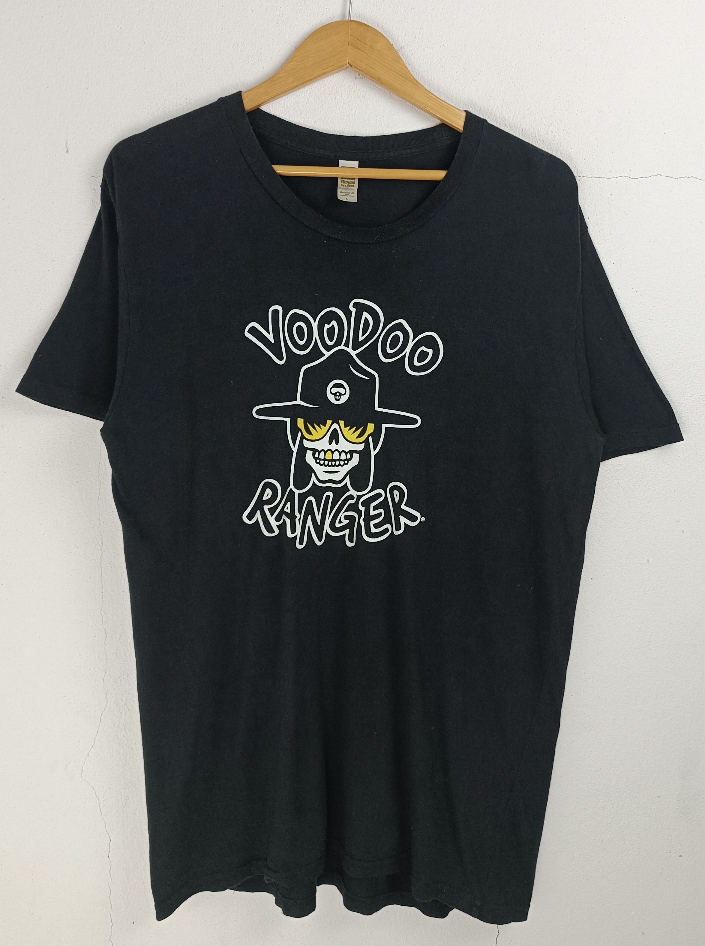 Vintage VINTAGE VOODOO RANGER BEER SKELETON MASCOT TEE Size US L / EU 52-54 / 3 - 3 Thumbnail