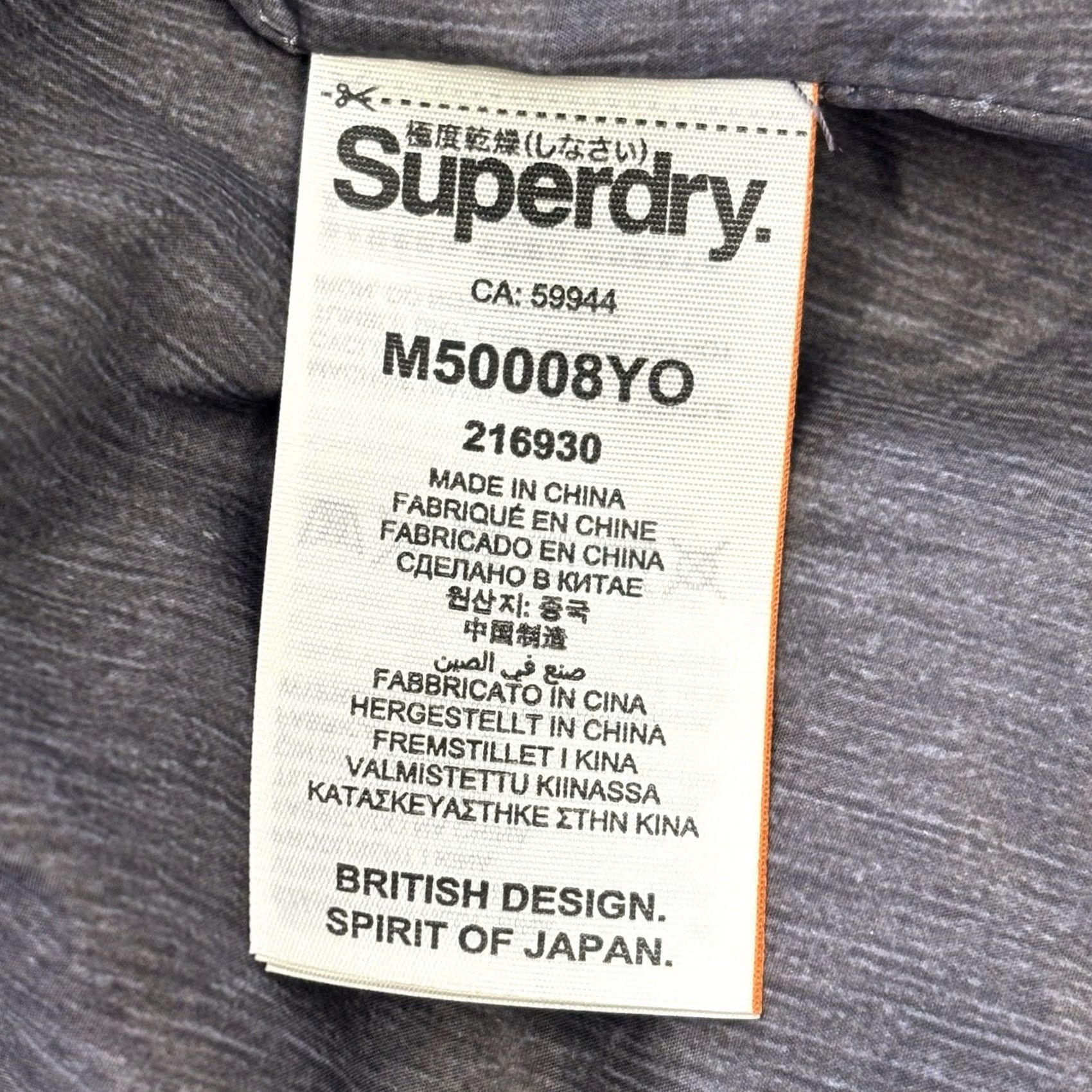 Superdry Superdry Jacket Mens 2XL Fuji quilted black Snap button Casual Lightweight Size US XXL / EU 58 / 5 - 7 Thumbnail