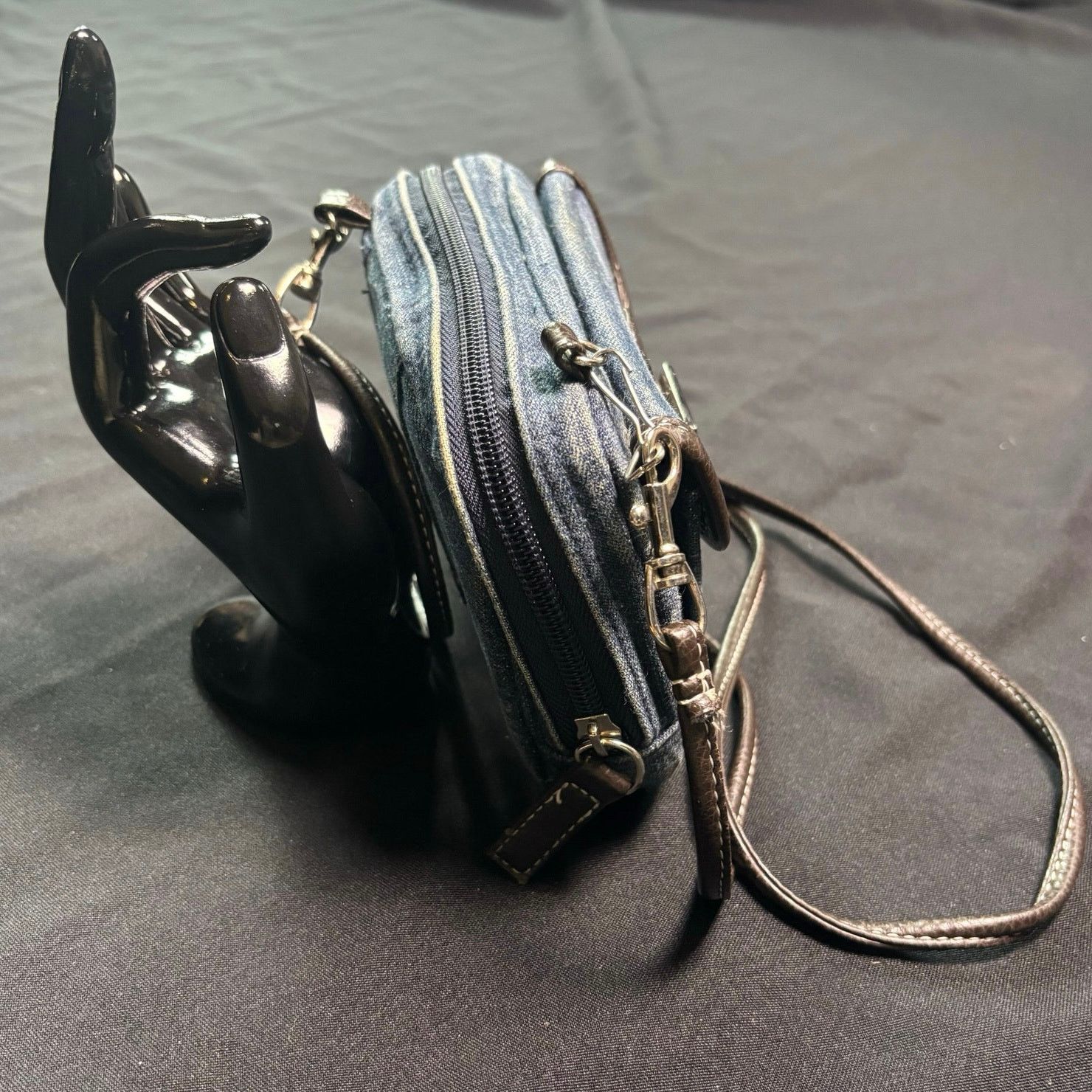 Other Blue Denim Purse Size ONE SIZE - 4 Thumbnail
