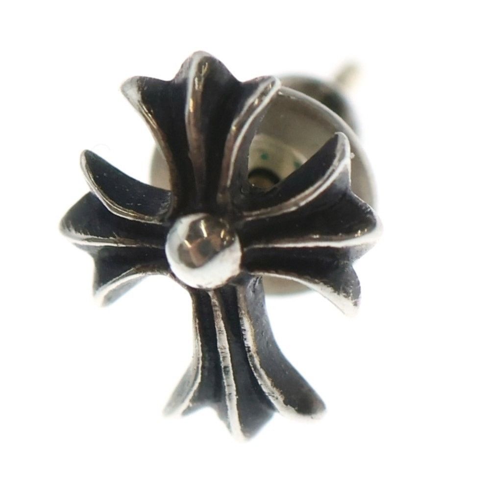 Chrome Hearts Cross Stud Earring Silver BCA407
