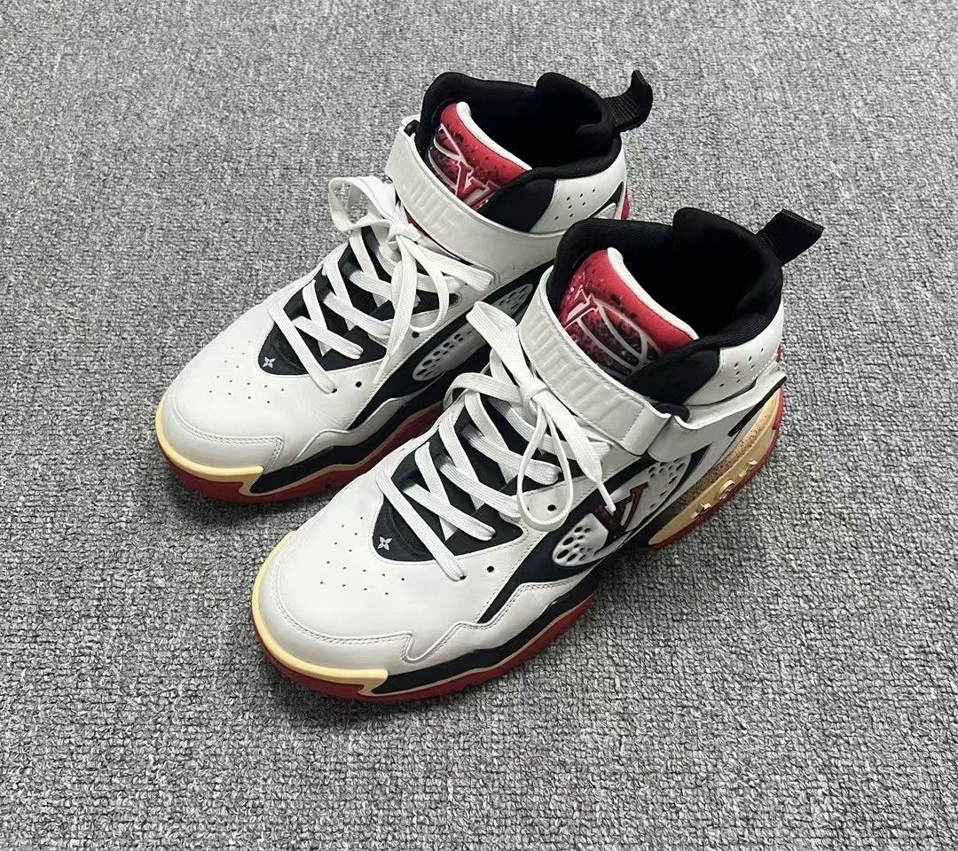Louis Vuitton Louis Vuitton LV Trainer 2 High-Top Sneakers - dmc Size US 9.5 / EU 42-43 - 1 Thumbnail