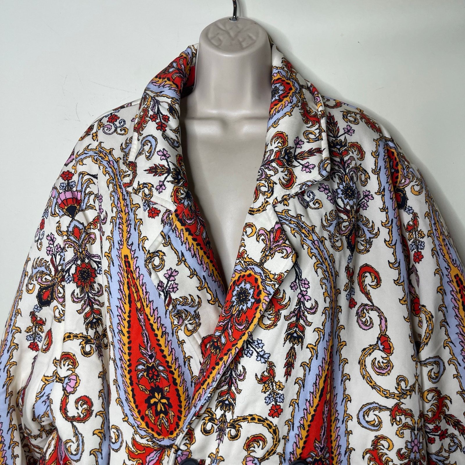 Mara Hoffman NWOT MARA HOFFMAN Levine Paisley Quilted Coat sz 3X Size 3XL / US 20-22 - 13 Thumbnail