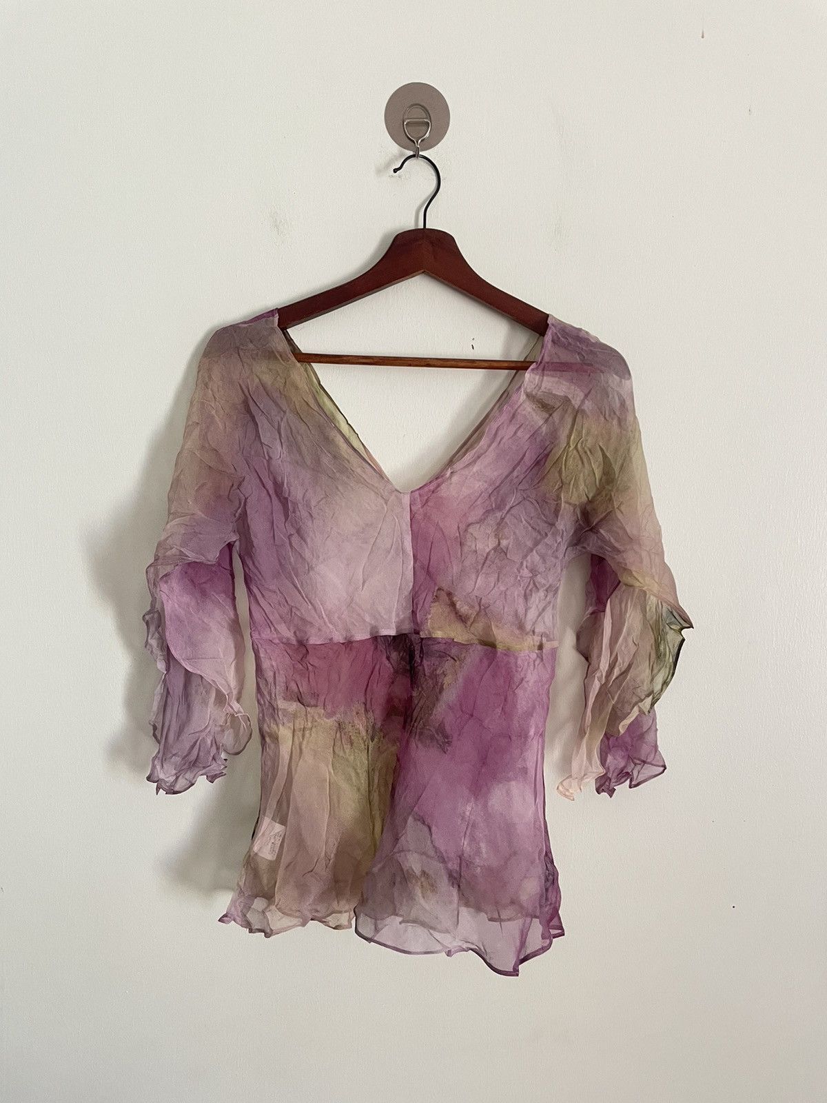 Max Mara Max Mara Silk Blouse Size ONE SIZE - 2 Thumbnail