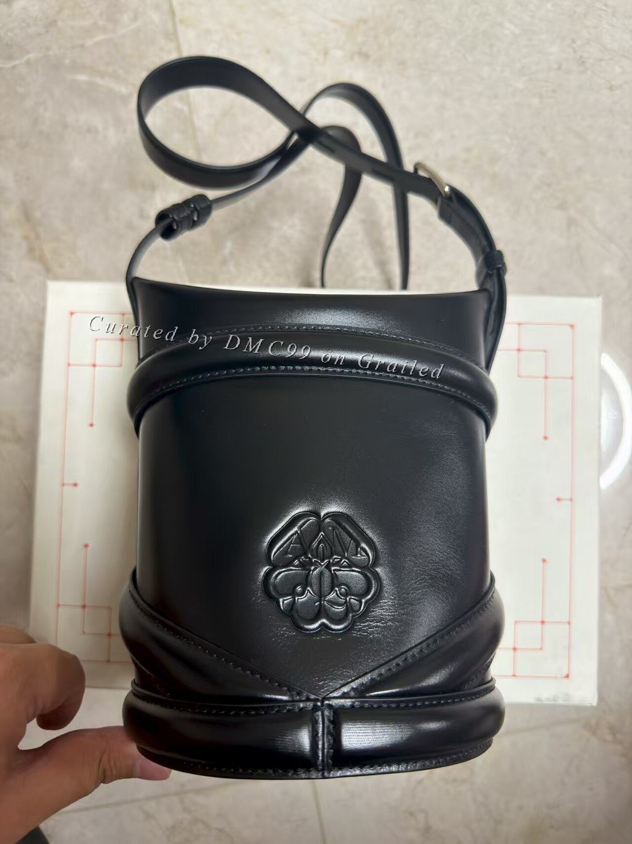 Alexander McQueen Alexander McQueen The Curve Logo Bag Size ONE SIZE - 1 Thumbnail