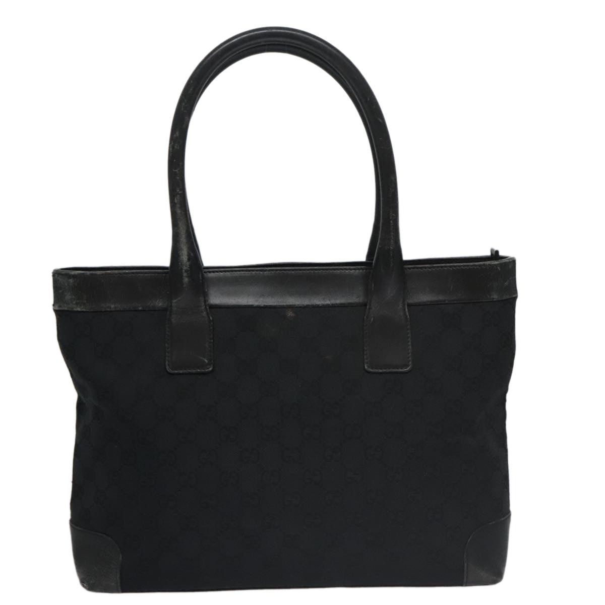 Gucci GUCCI GG Canvas Hand Bag Black Size ONE SIZE - 2 Thumbnail