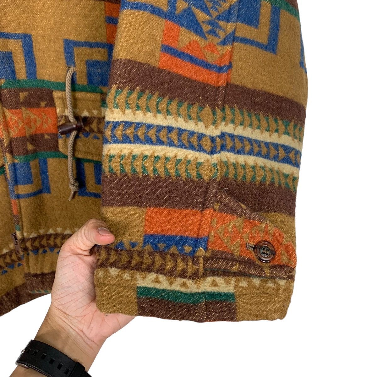 Native Vintage Motif Design Hoodie Jacket #0938-C42 Size US M / EU 48-50 / 2 - 13 Thumbnail