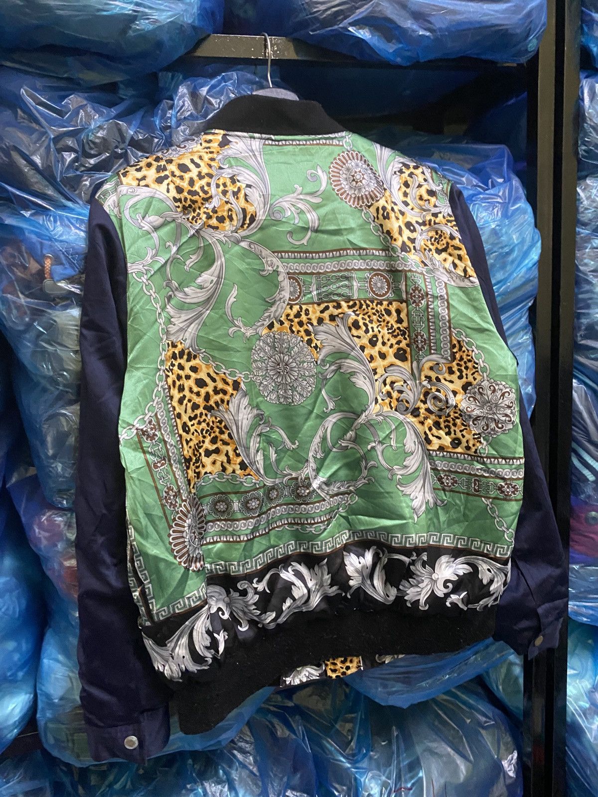 Japanese Brand Vintage Café Mer California Baroque Bomber - Leopard Chain Size US L / EU 52-54 / 3 - 13 Thumbnail