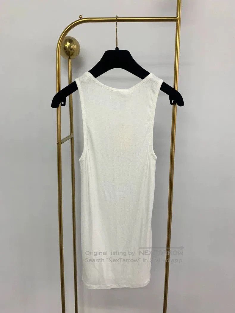 The Row The Row White Tank Top S. Size US S / EU 44-46 / 1 - 2 Thumbnail