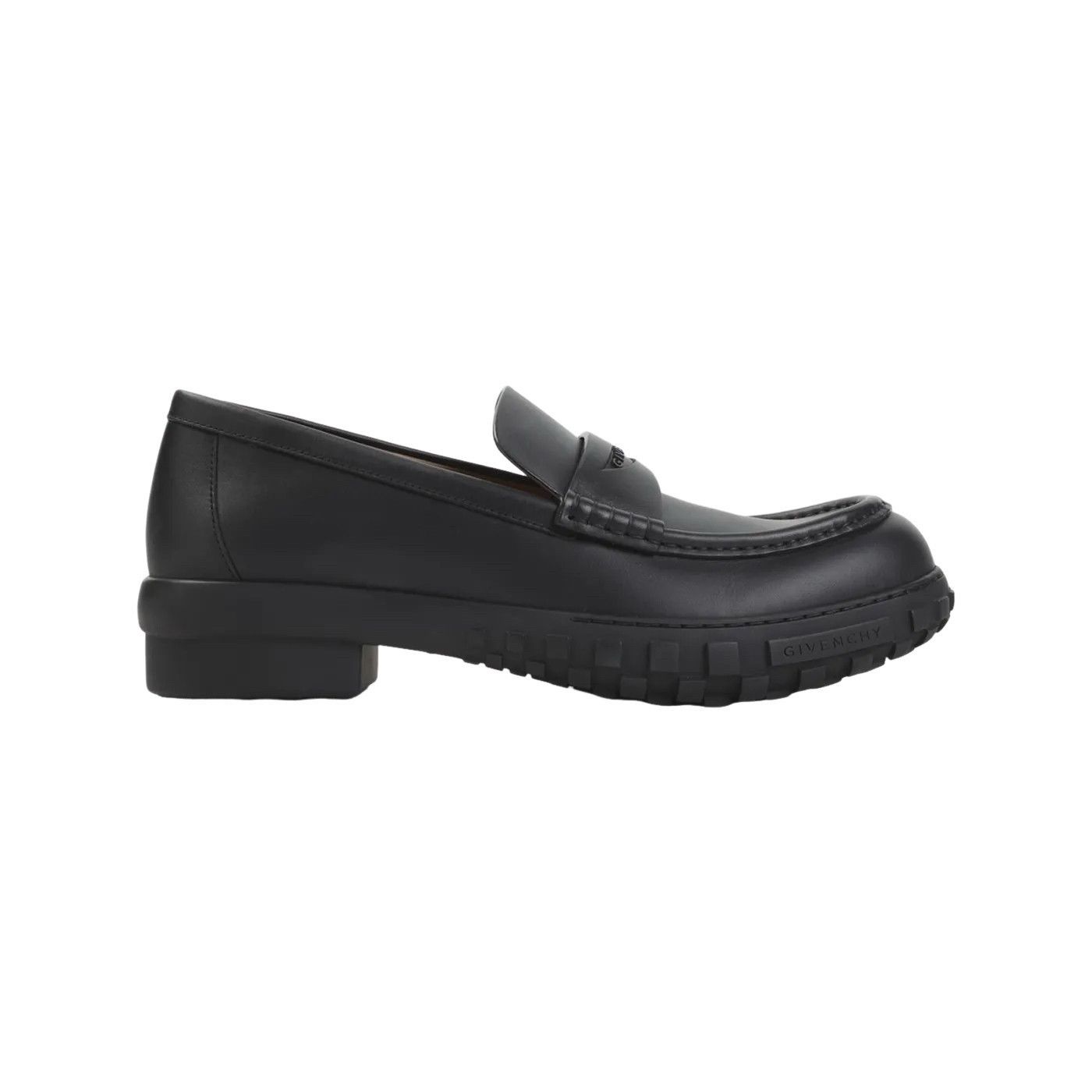 GIVENCHY Echo $1020 Black Leather Loafers New & Authentic (M
