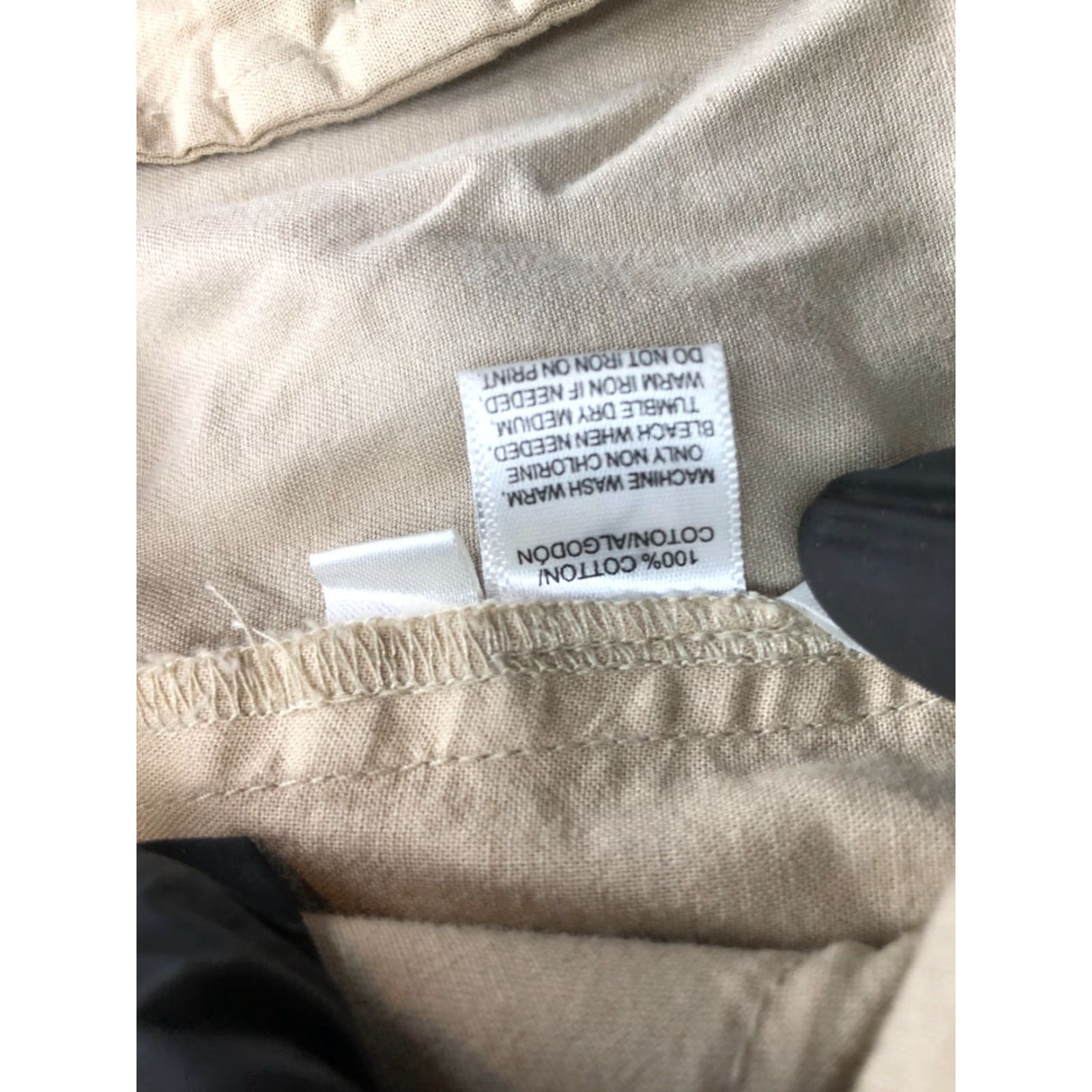 Loft LOFT Khaki Chino Shorts Womens Size 6 Mid Rise Medium Wash Beige Hook Eye Casual Beach Driving Walking 5-Pocket Regular Size 28" / US 6 / IT 42 - 7 Thumbnail