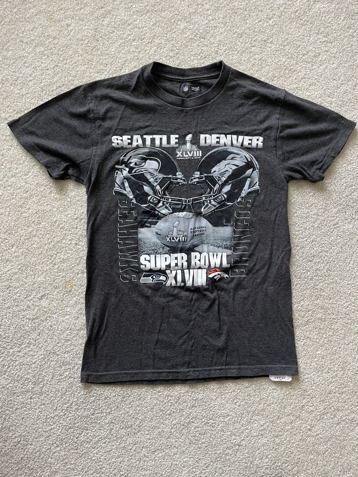 NFL Super Bowl XLVIII Logo Tee Size US S / EU 44-46 / 1 - 1 Thumbnail