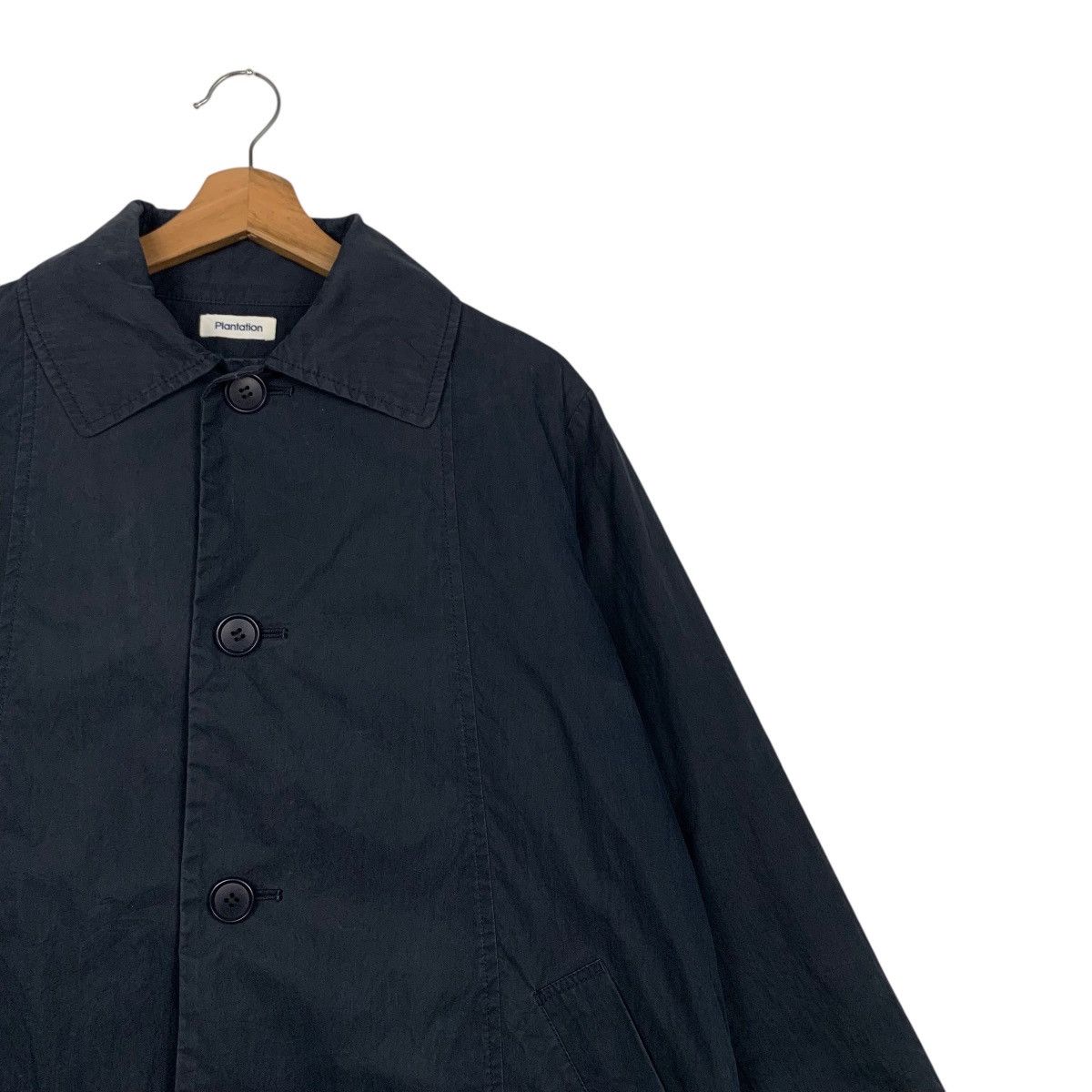 Issey Miyake ☀️Plantation Issey Miyake black button jacket Size US M / EU 48-50 / 2 - 6 Thumbnail