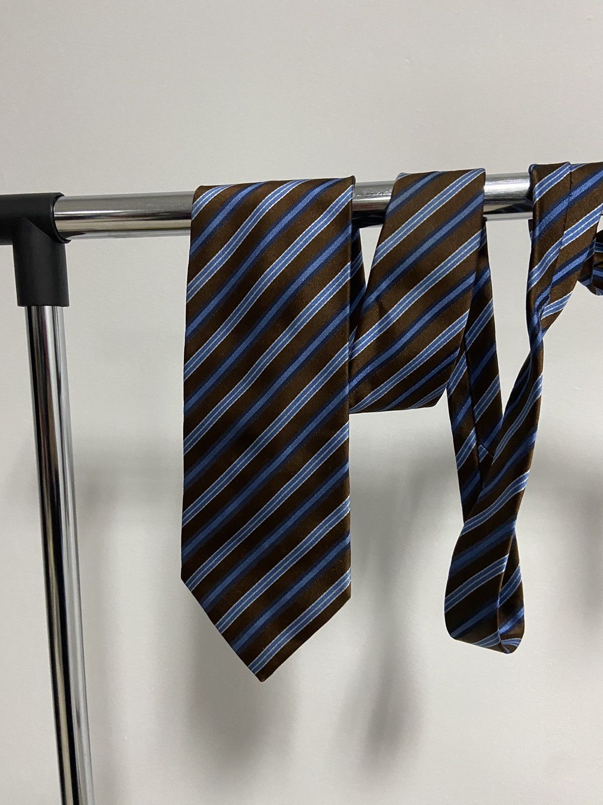 Lanvin × Vintage Lanvin Paris Tie Vintage Luxury Made in Italy overprint Size ONE SIZE - 4 Thumbnail