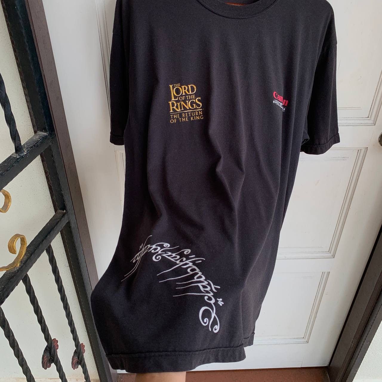 Vintage RARE Vintage The Lord Of The Rings T Shirt Movie The Hobbit Size US L / EU 52-54 / 3 - 4 Thumbnail