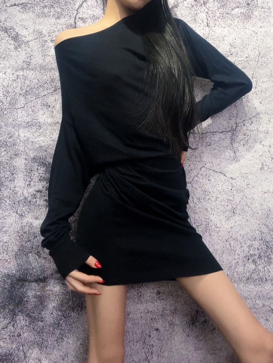 Yohji Yamamoto Helmut Lang Asymmetrical Dress Size M / US 6-8 / IT 42-44 - 1 Thumbnail