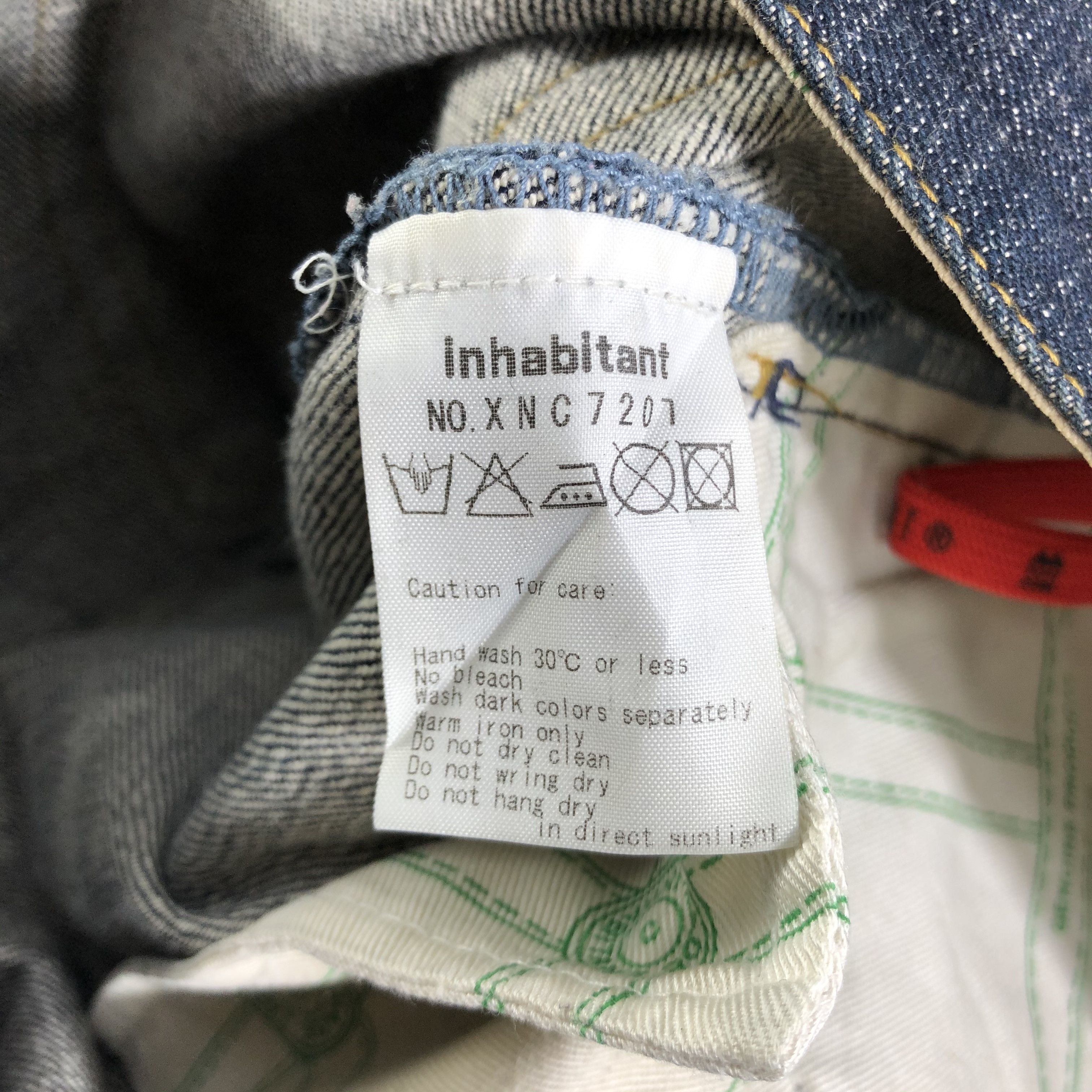 Japanese Brand Japanese Brand Inhabitant Jeans Blue Denim -J2745 Size US 34 / EU 50 - 13 Thumbnail