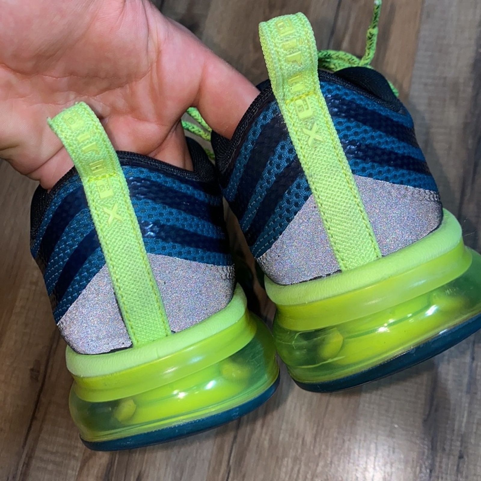 Nike 2013 Nike Air Max 97 Hyperfuse Blue Volt Size US 10 / EU 43 - 10 Thumbnail